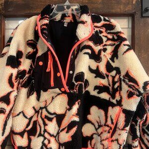 Free People FP Movement Magnolia Floral Rocky Ridge Pullover Fleece
